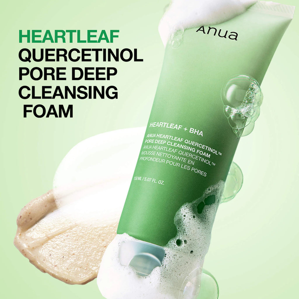 Anua Heartleaf Quercetinol Pore Deep Cleansing Foam