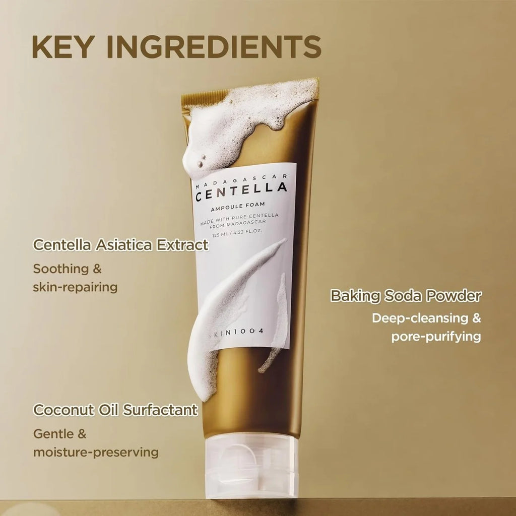Centella Ampoule Foam Low pH & Daily Foam Cleanser